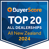 BuyerScore Top 20 All Dealerships New Zealand Award Badge